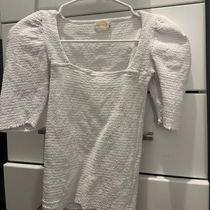 Nation puffed sleeve blouse